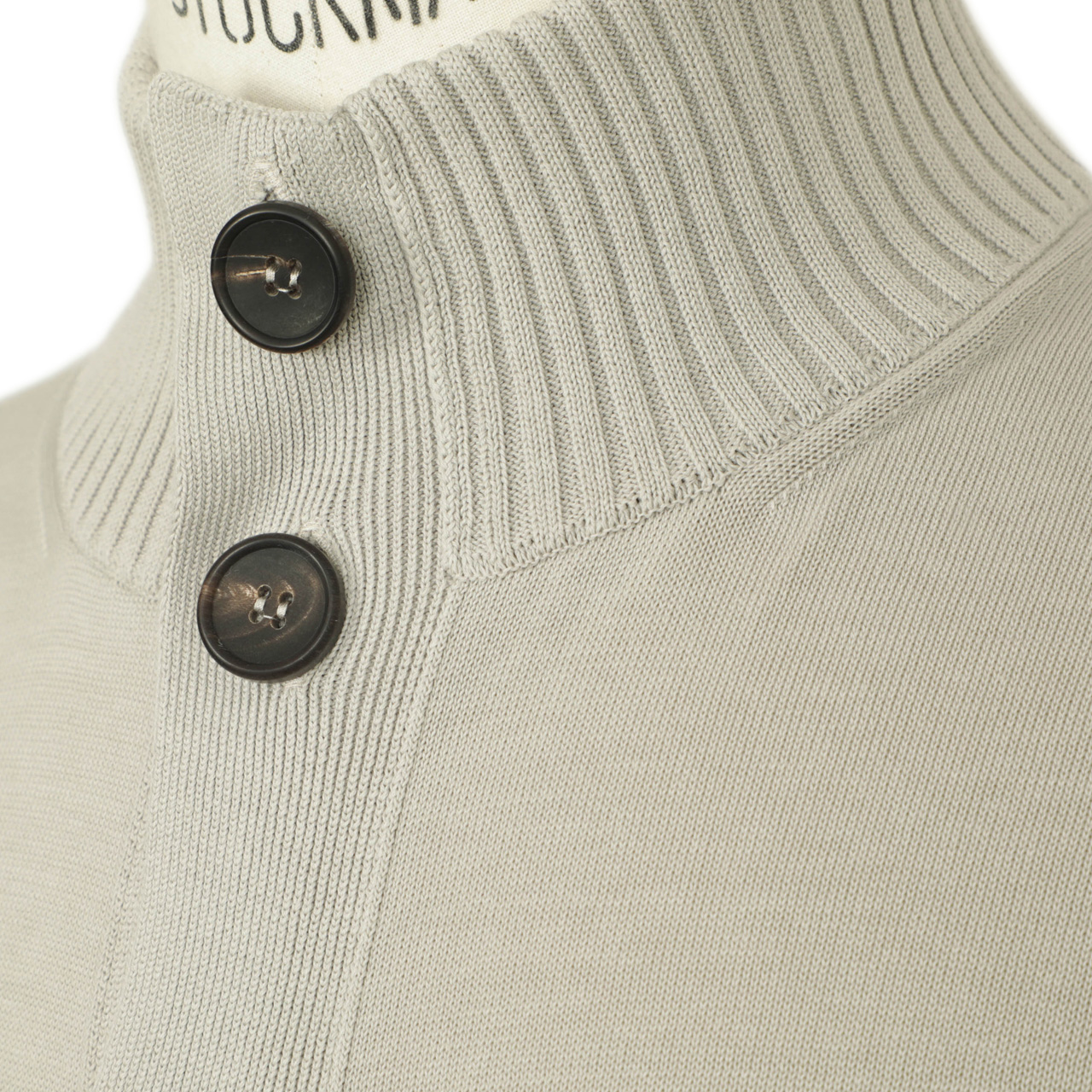 FILIPPO DE LAURENTHIIS スタンドカラー　ジップカーディガン FILIPPO DE LAURENTIIS《 フィリッポ デ ローレンティス 》正規